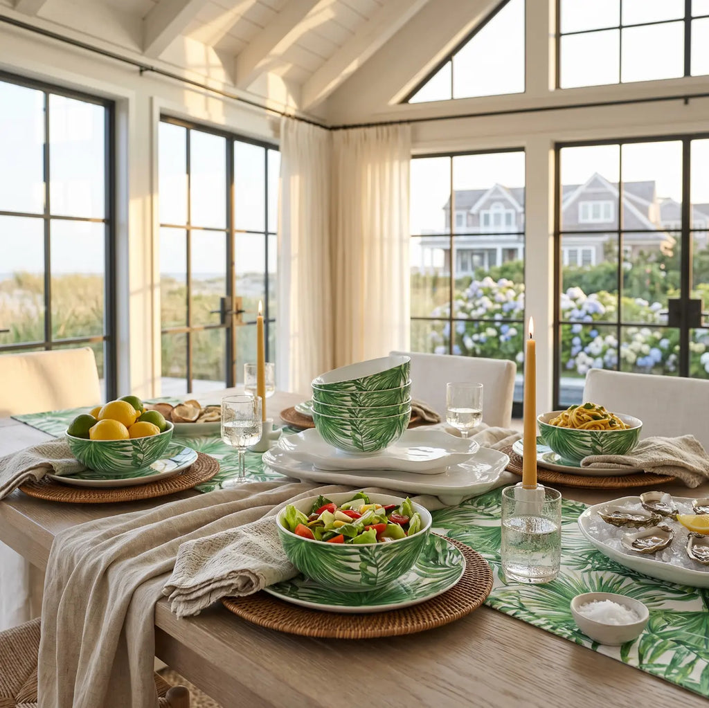 Boca Palm Table Runner  Home Decor