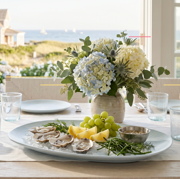 Light Blue Serving Platter  Kitchenware