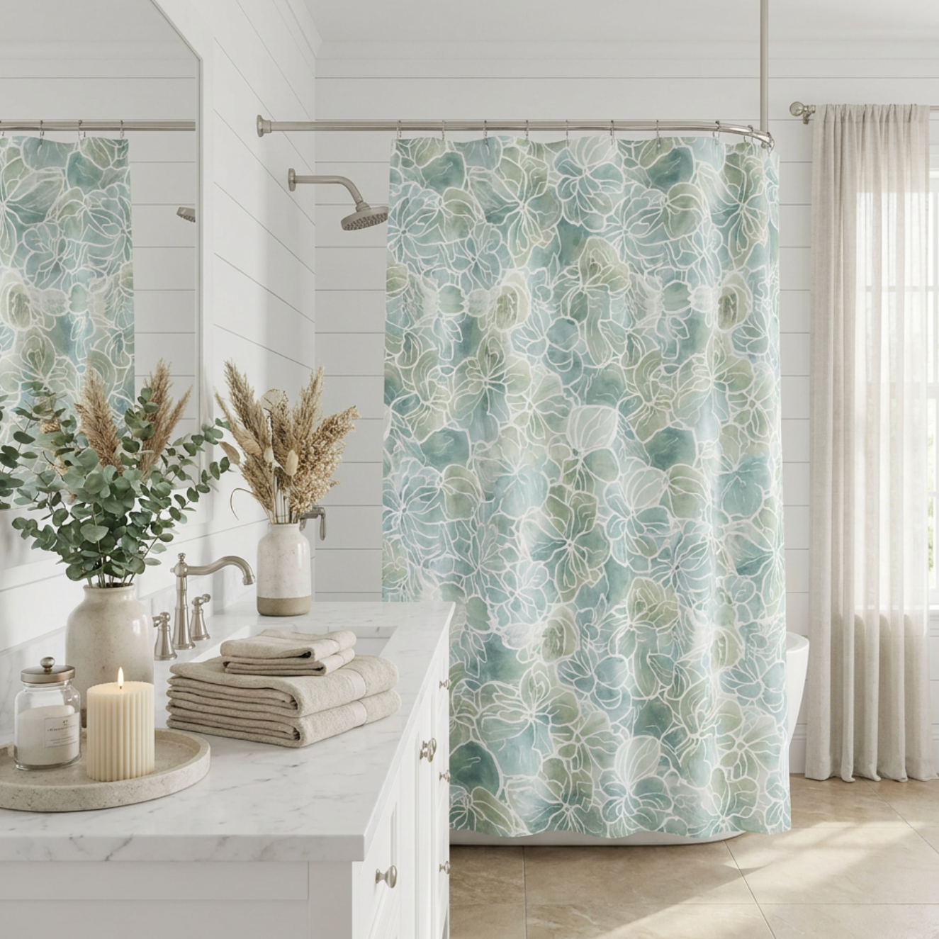 Tidewater Shower Curtain  Home Decor