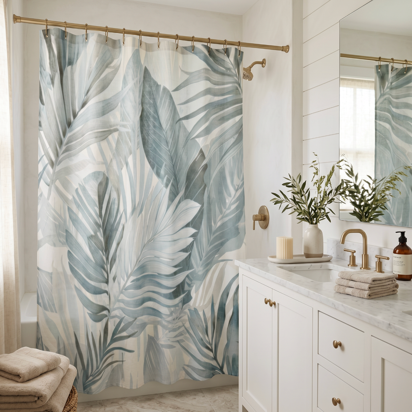 Cabana Coast Shower Curtain  Home Decor