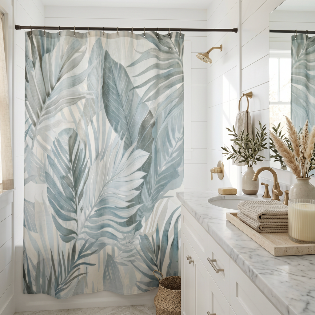 Cabana Coast Shower Curtain  Home Decor