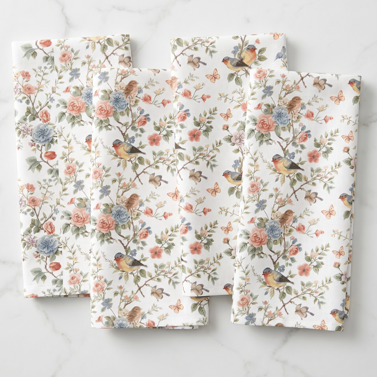 Meadow Linen Napkins (Set of 4)  Home Decor