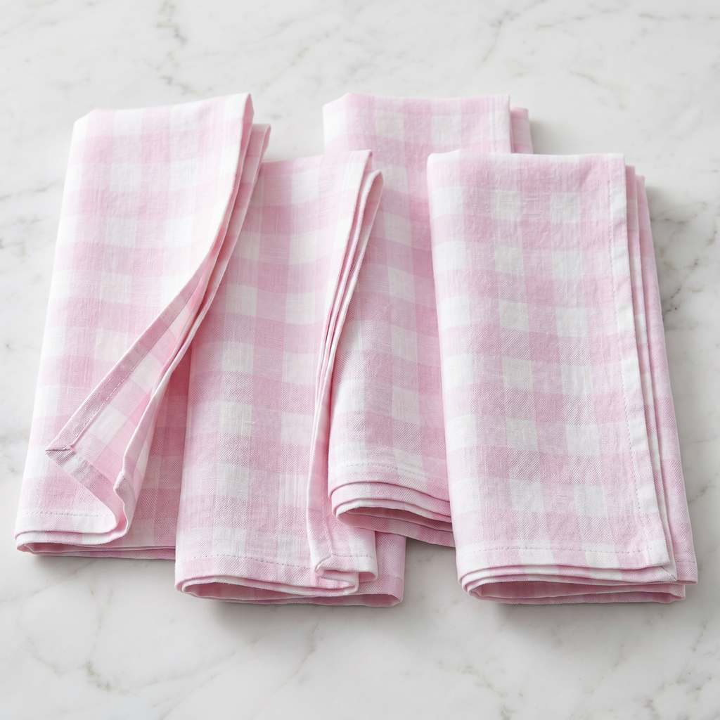 Lila Linen Napkins – Set of 4  Home Decor
