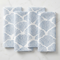 Bar Harbor Coral Linen Napkins (Set of 4)  Home Decor