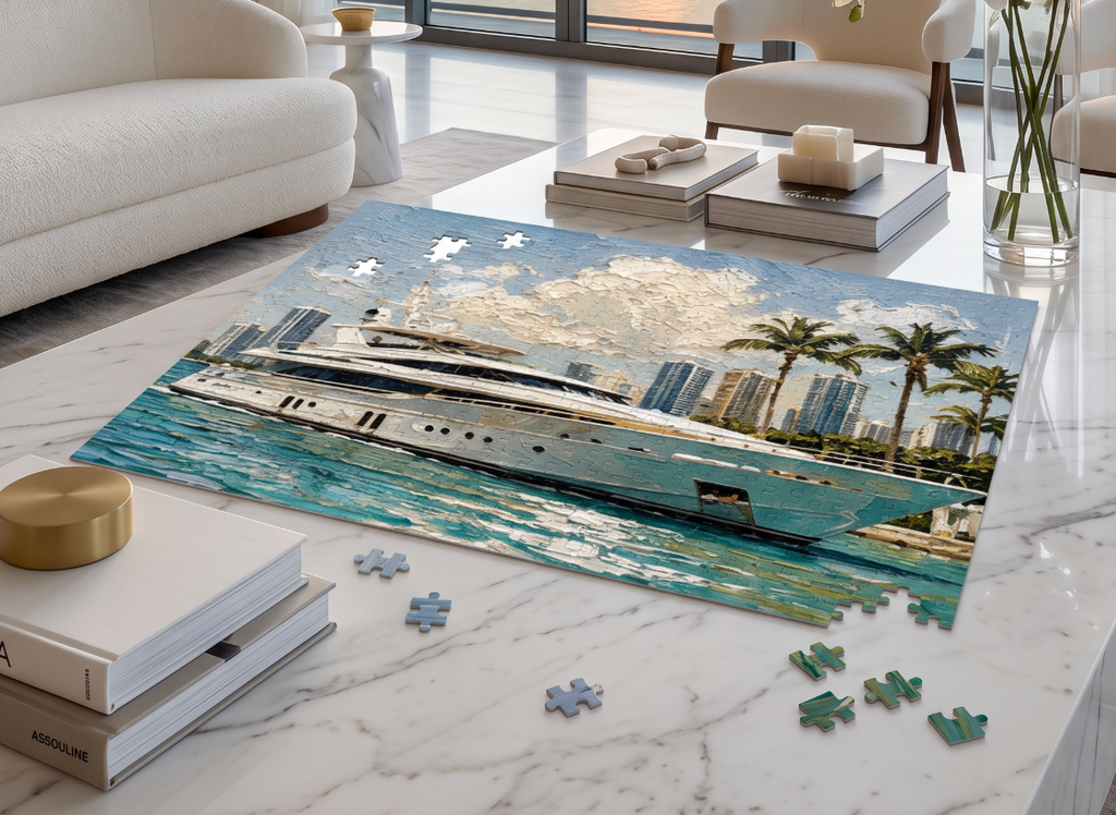 Miami Harbor Escape Puzzle  Puzzle