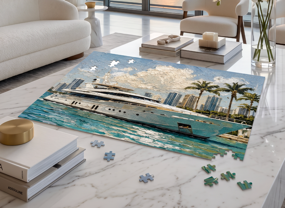 Miami Harbor Escape Puzzle  Puzzle