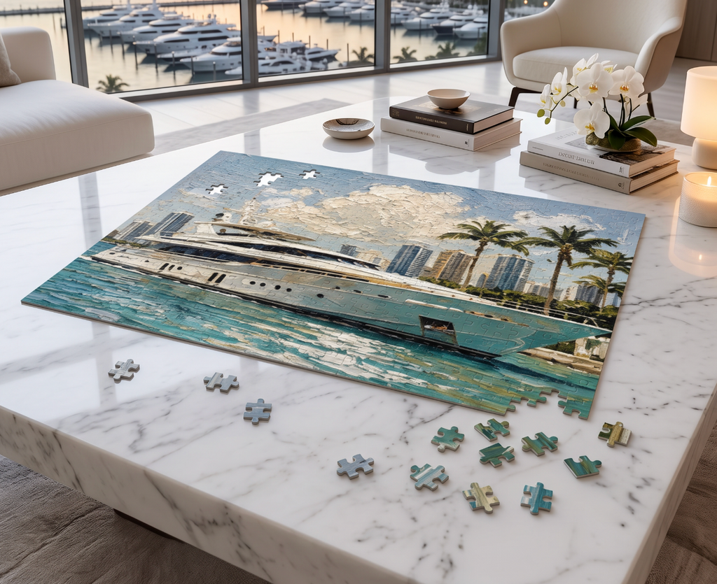 Miami Harbor Escape Puzzle  Puzzle