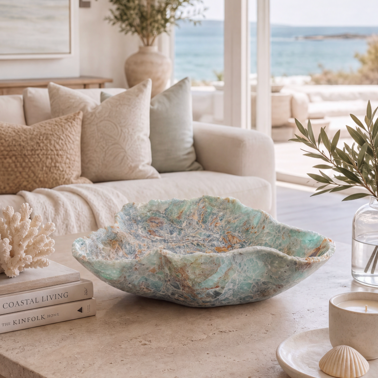 Emerald Coast Crystal Bowl  Decorative Bowl