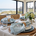 Piping Plover Linen Napkins (Set of 4)