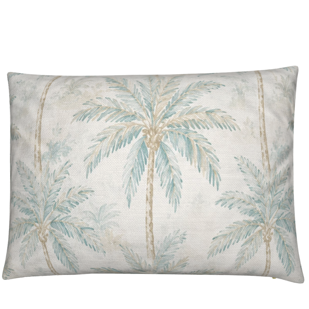 Palm Haven Throw Pillow  Cushions