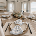 Coastal Night Linen Napkins (Set of 4)  Home Decor