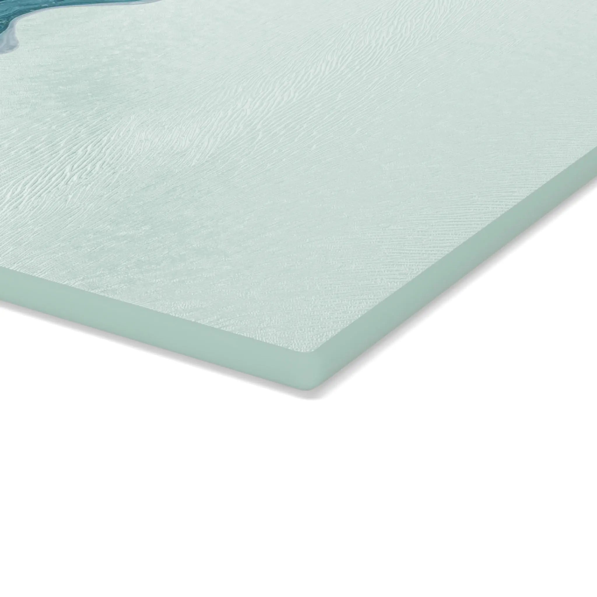 Abstract Wave Glass Cutting Board Printify