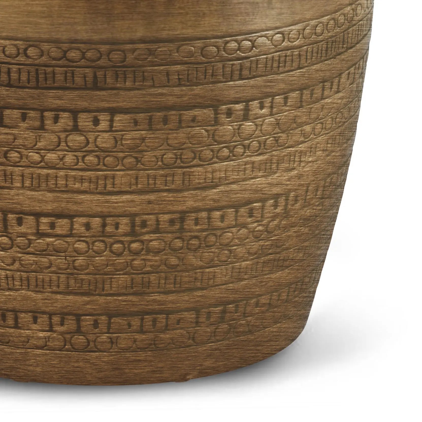 15" Antique Gold Accent Table HouseOfZazla