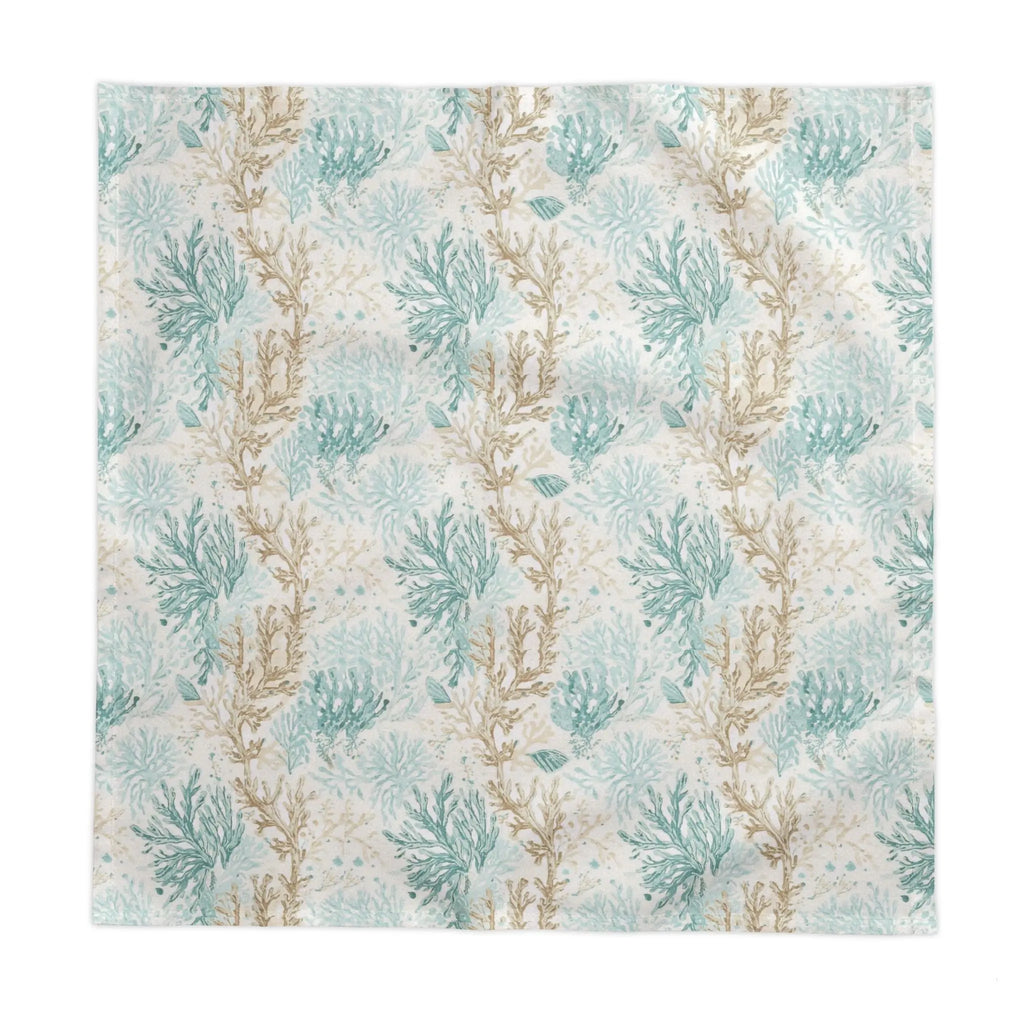 Coral Cove Tablecloth Printify