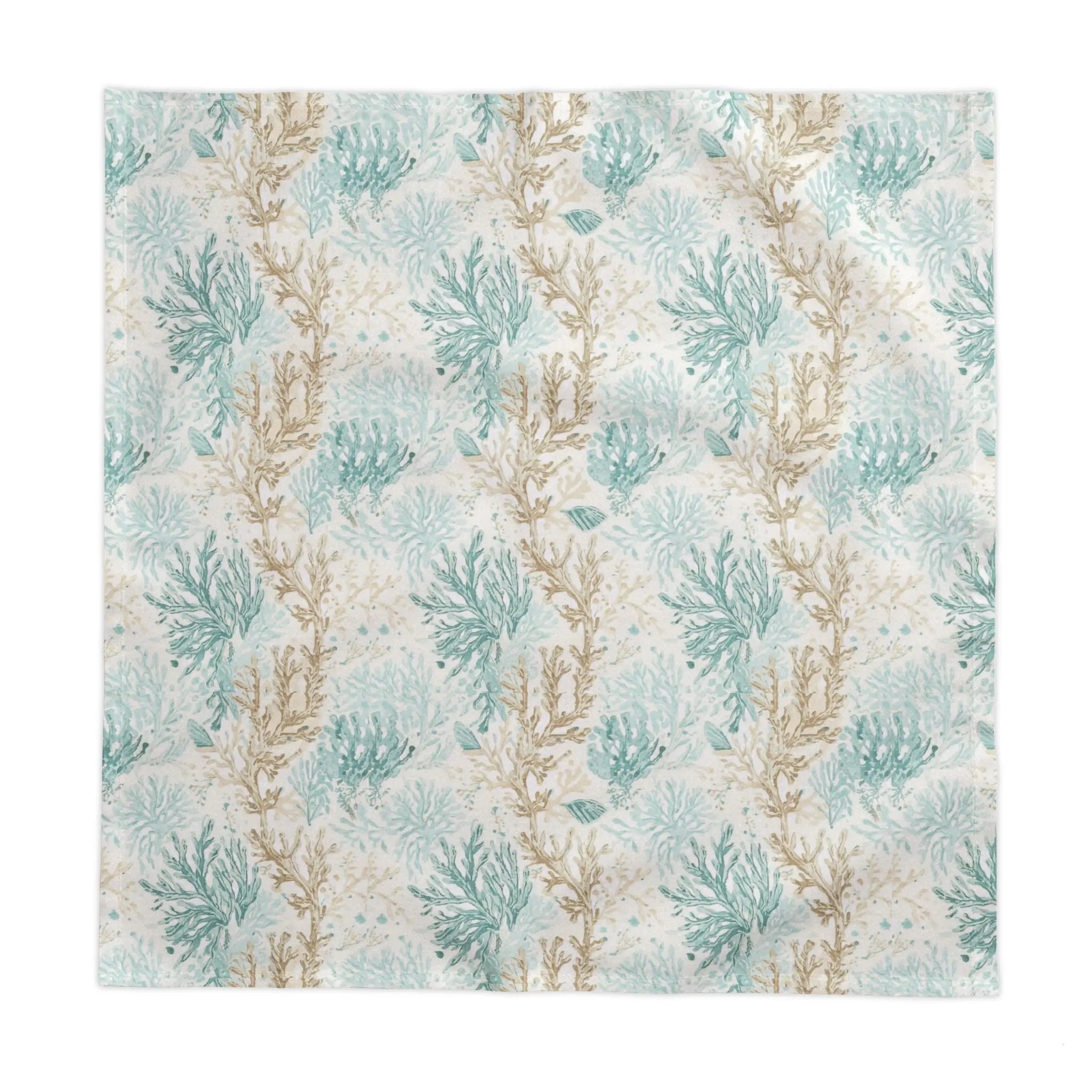 Coral Cove Tablecloth Printify