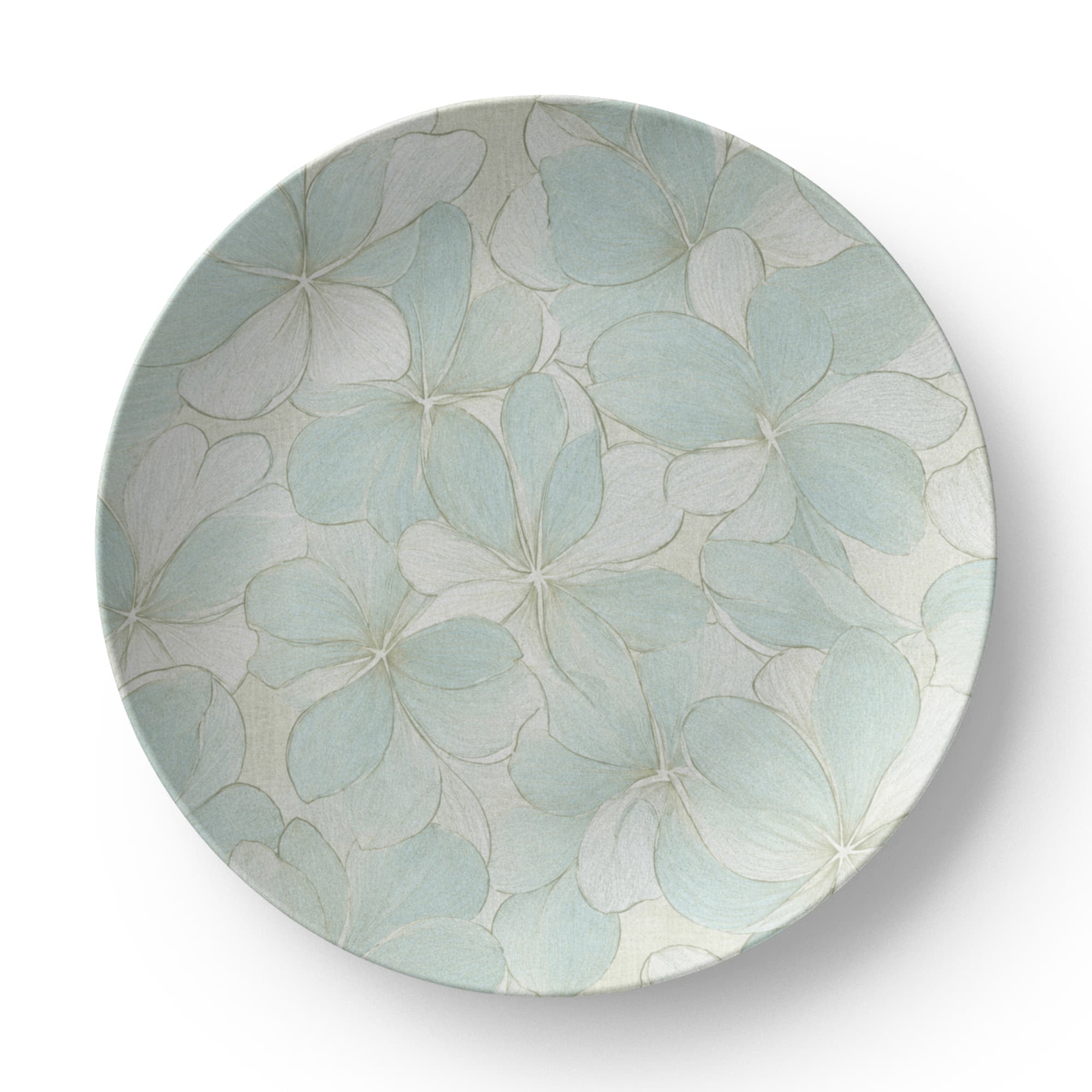 Sea Mist Floral Dinner Plate  Kitchenware