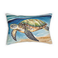 Turtle Bay Lumbar Pillow Printify