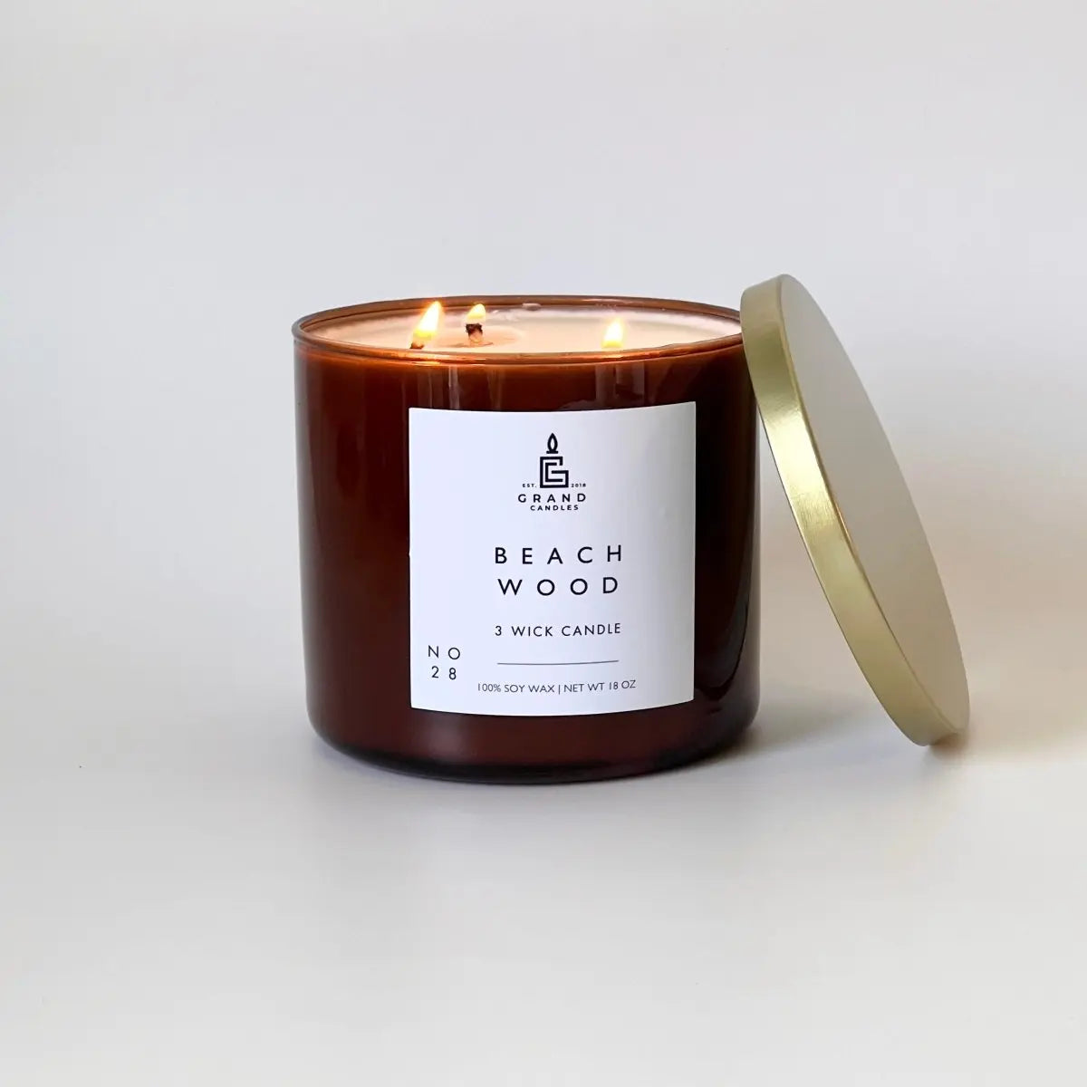 Beachwood Soy Candle Grand Candles