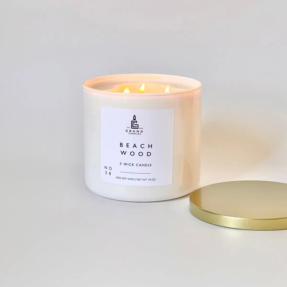 Beachwood Soy Candle Grand Candles