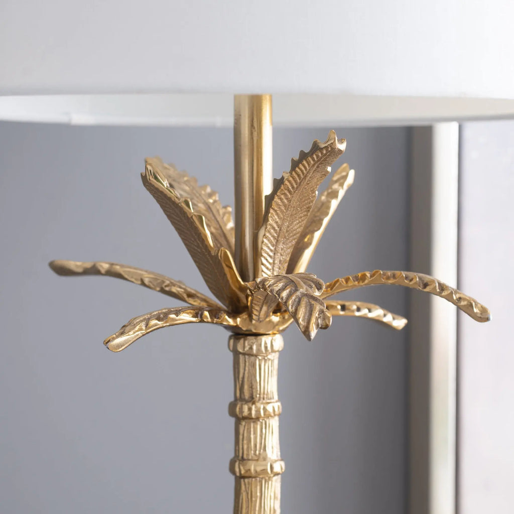 Palm Tree Gold Table Lamp HouseOfZazla