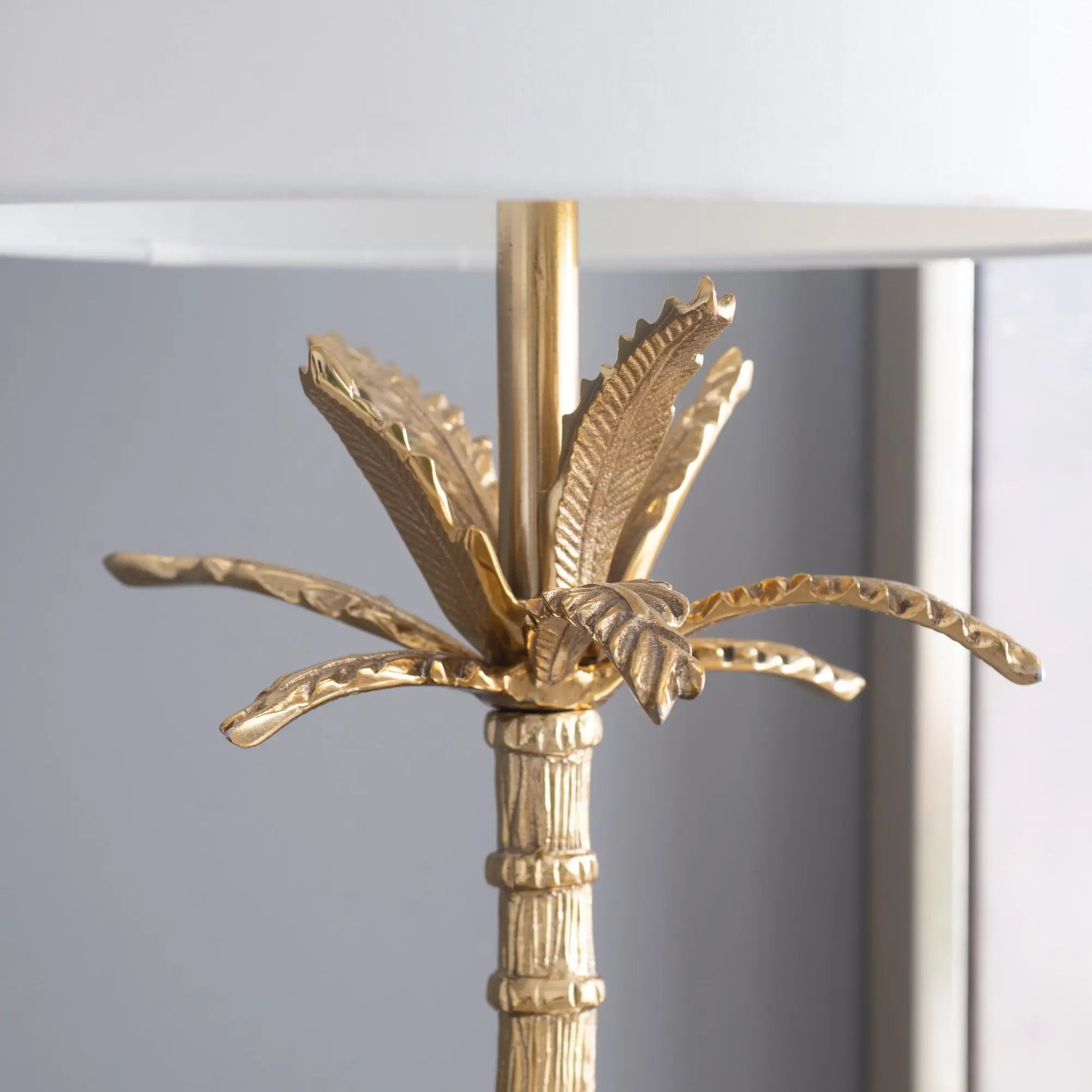 Palm Tree Gold Table Lamp HouseOfZazla