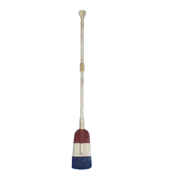 Wooden Independence Decorative Squared Rowing Boat Oar with Hooks 50""  Beach Decor