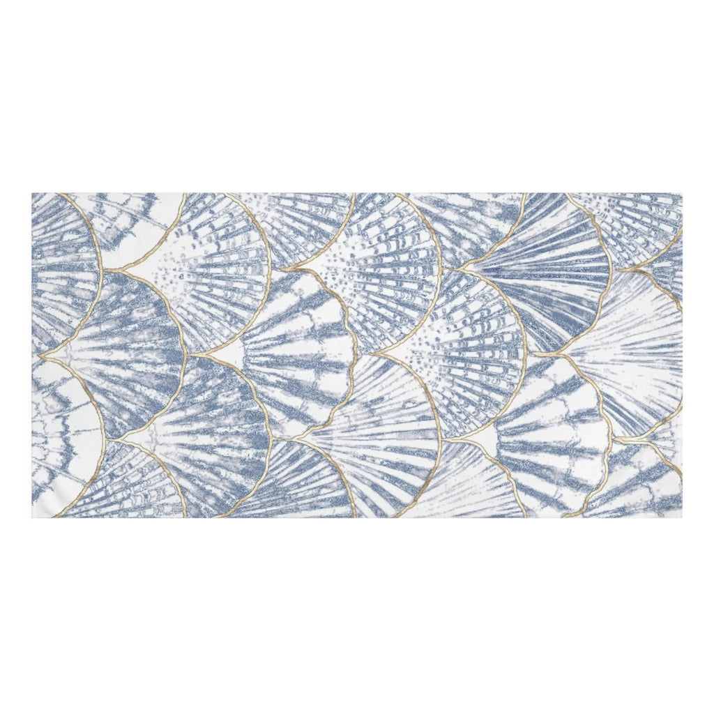 Nantucket Shell Mink-Cotton Bath Towel Printify