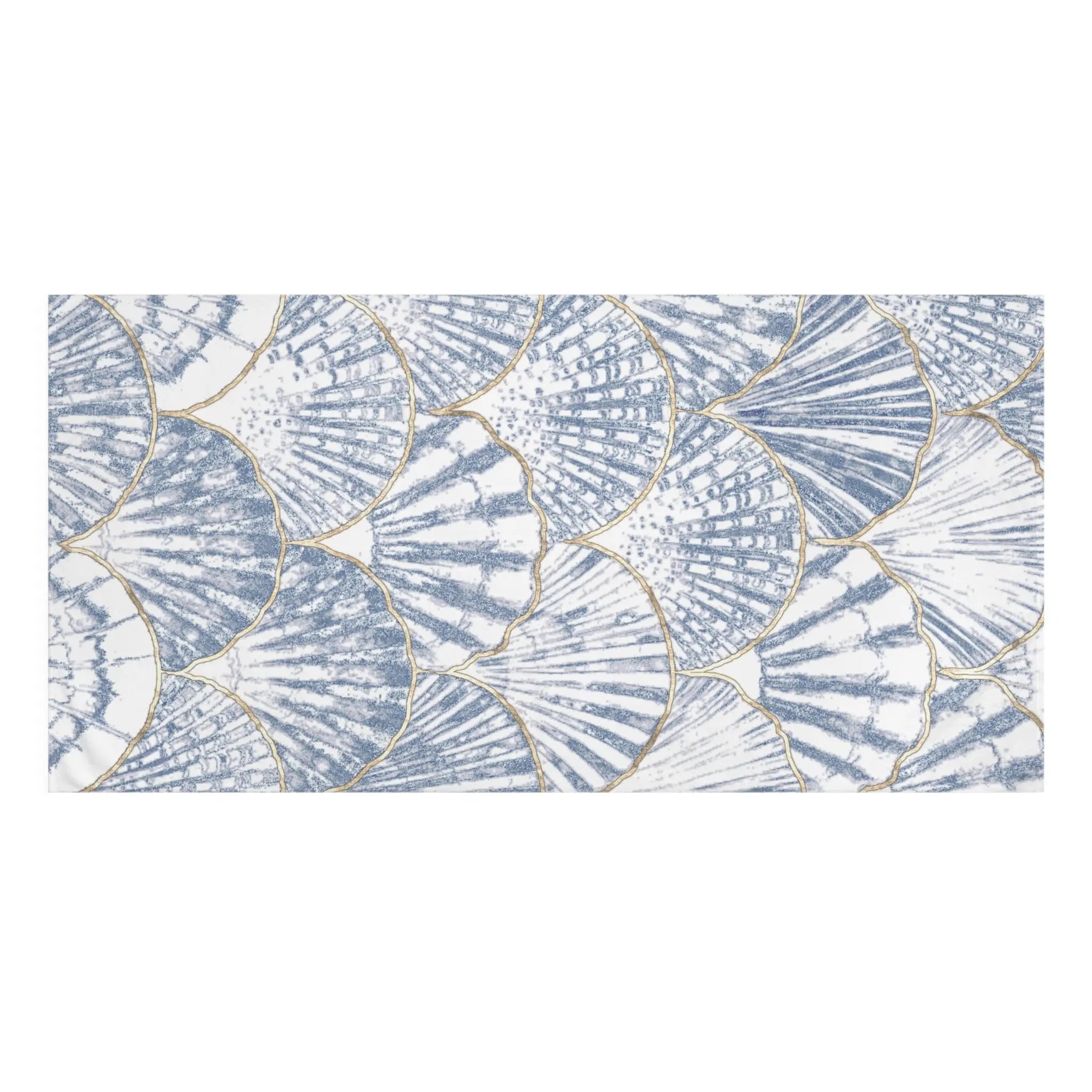 Nantucket Shell Mink-Cotton Bath Towel Printify