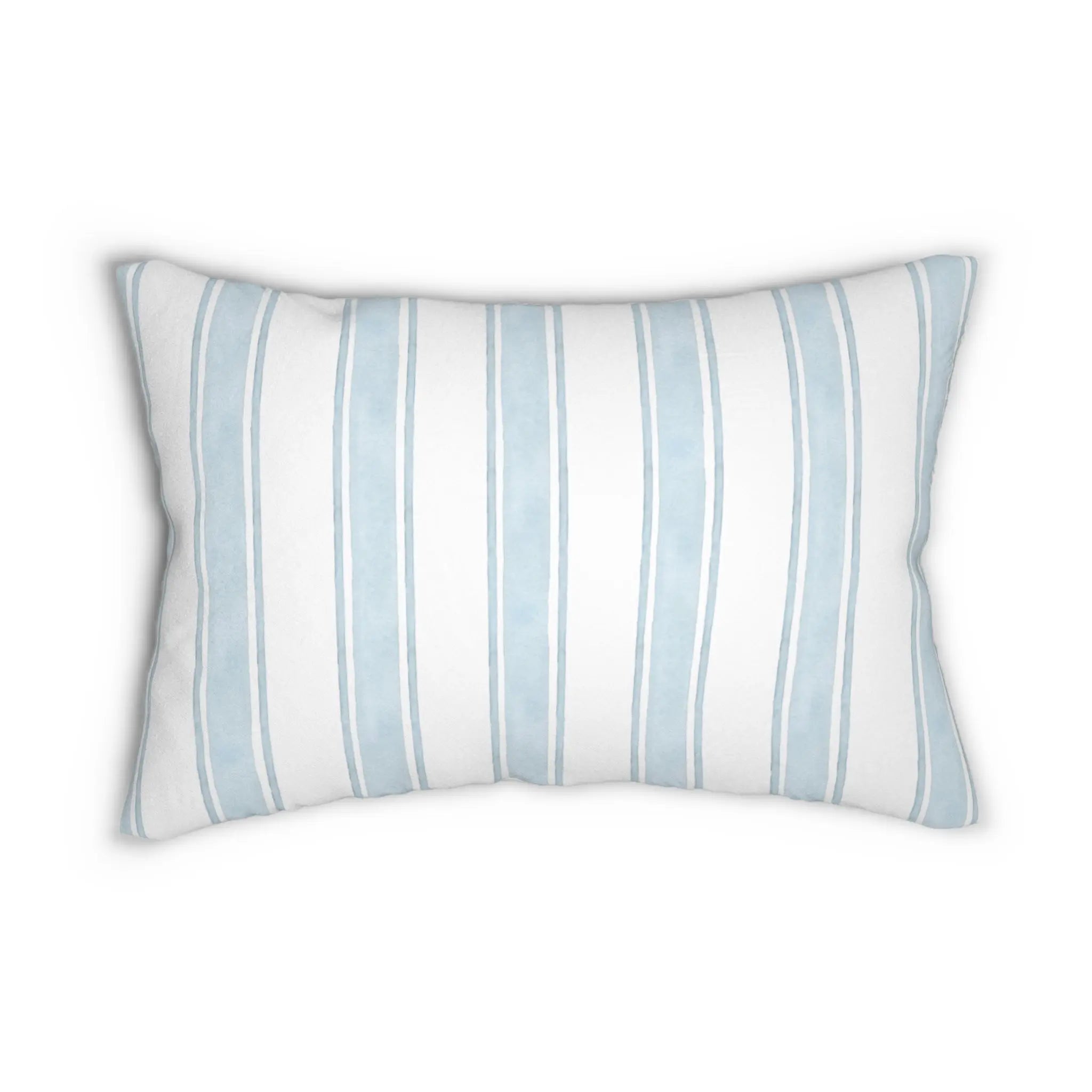 Shoreline Stripe Lumbar Pillow Printify