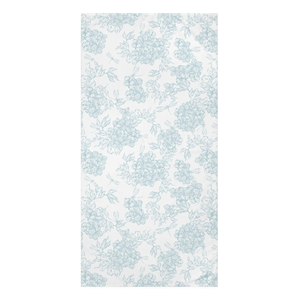 Chatham Hydrangea Cotton Bath Towel Printify