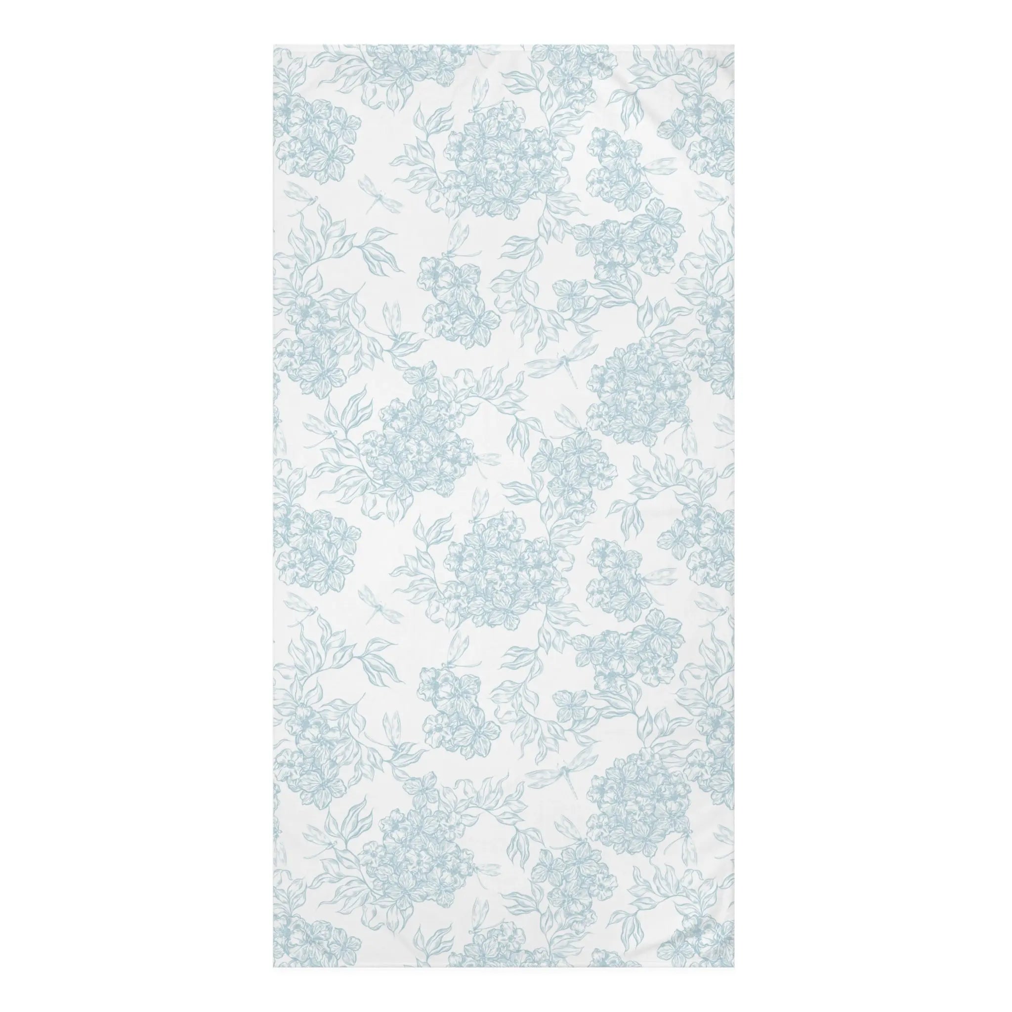 Chatham Hydrangea Cotton Bath Towel Printify