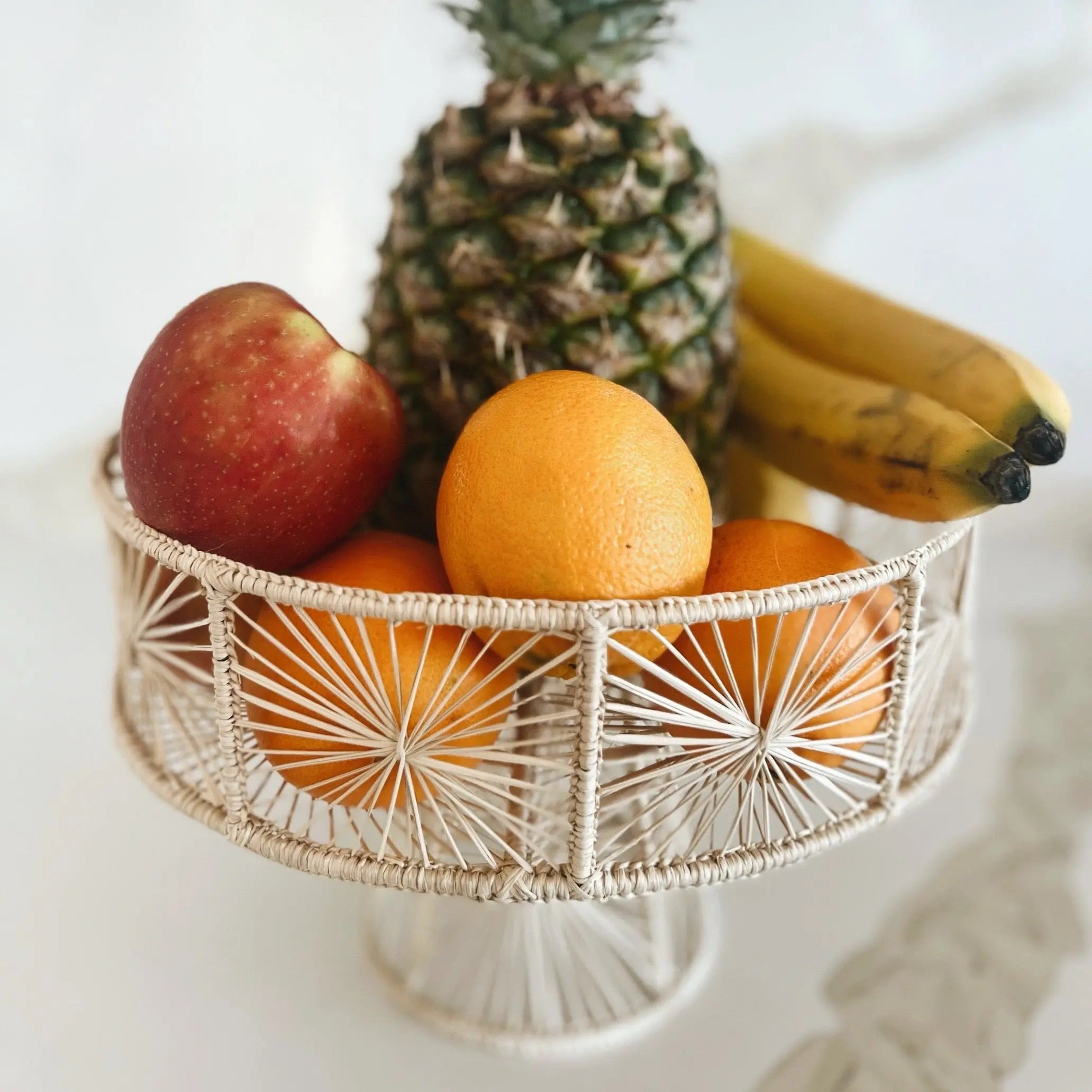 Handwoven Iraca Fruit Stand MacondoForever