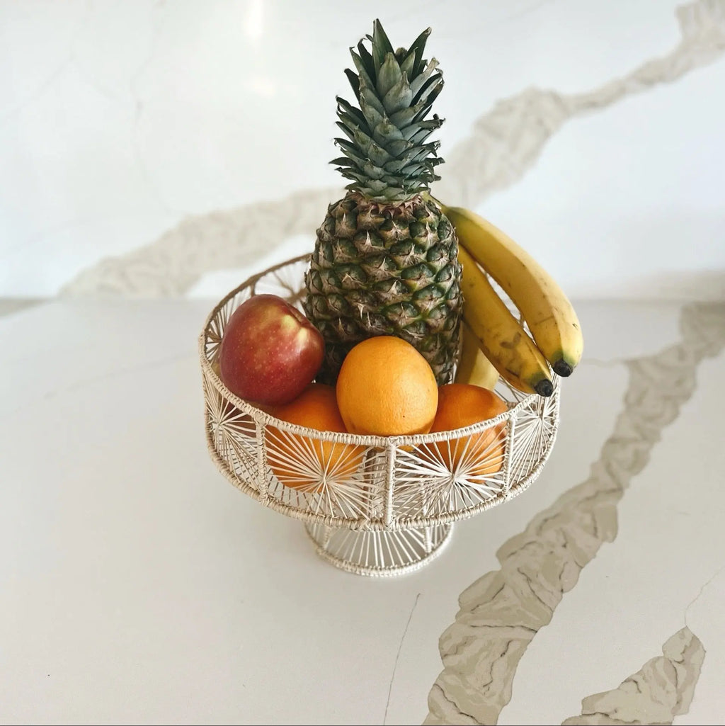 Handwoven Iraca Fruit Stand MacondoForever