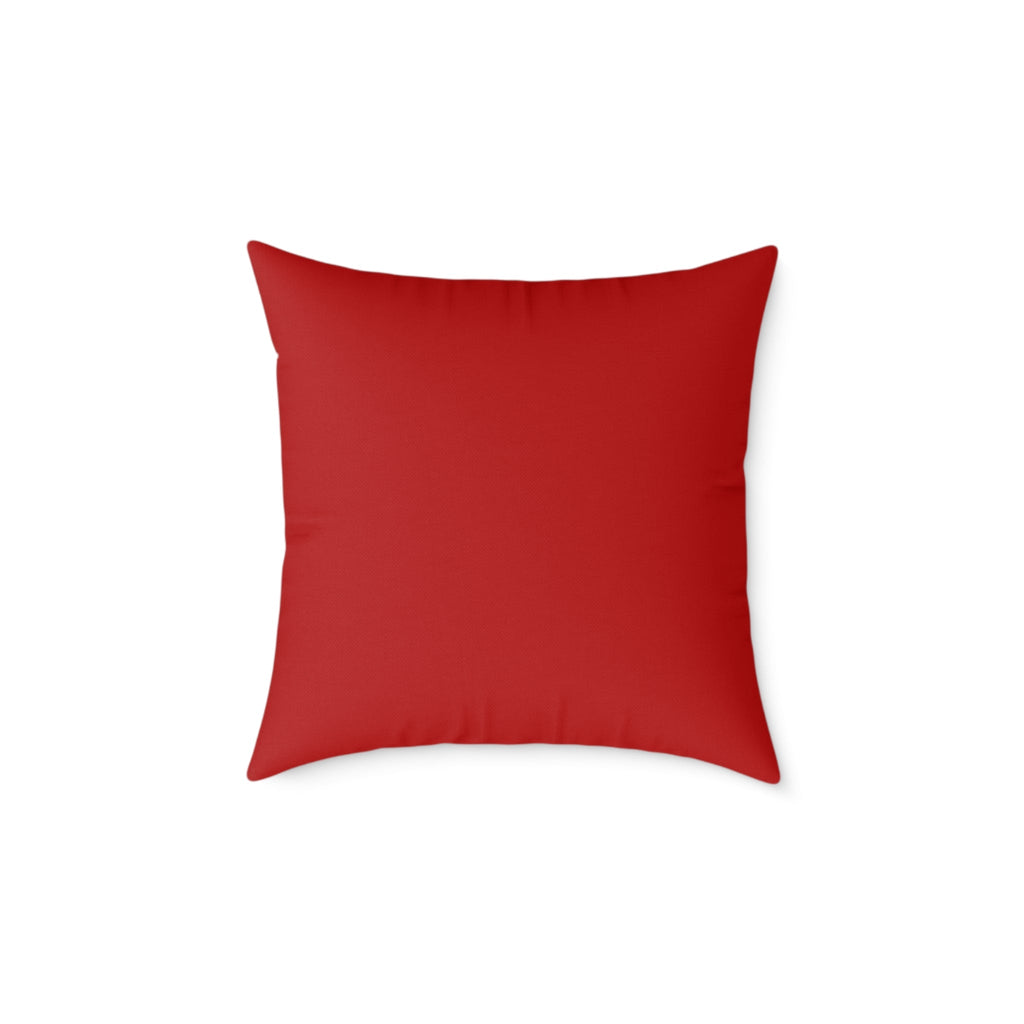 Candy cane stripe throw pillow for elegant Christmas decorating and holiday entertaining.