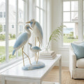 Seabreeze Bird Family Sculpture  Sculptures & Statues