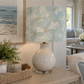 Seamist Floral Drum Lamp Shade  Drum Lamp Shade