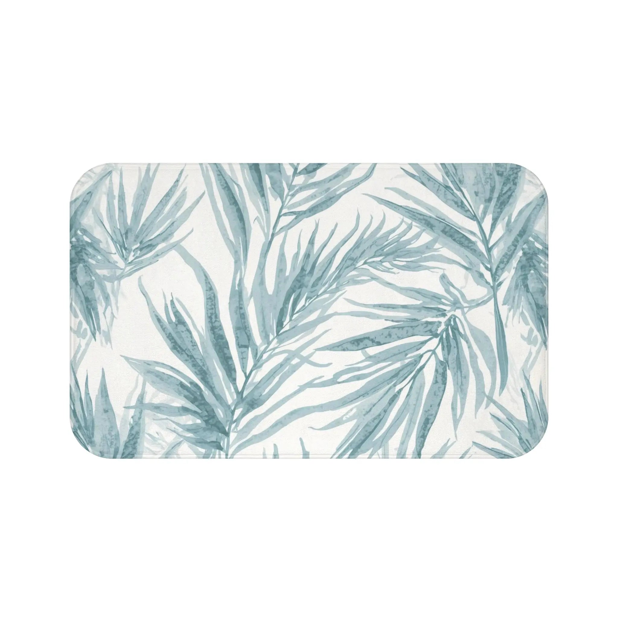 Tropical Bath mat for coastal bathrooms