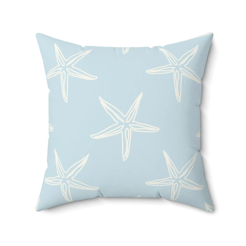 Nantucket Starfish Pillow Printify