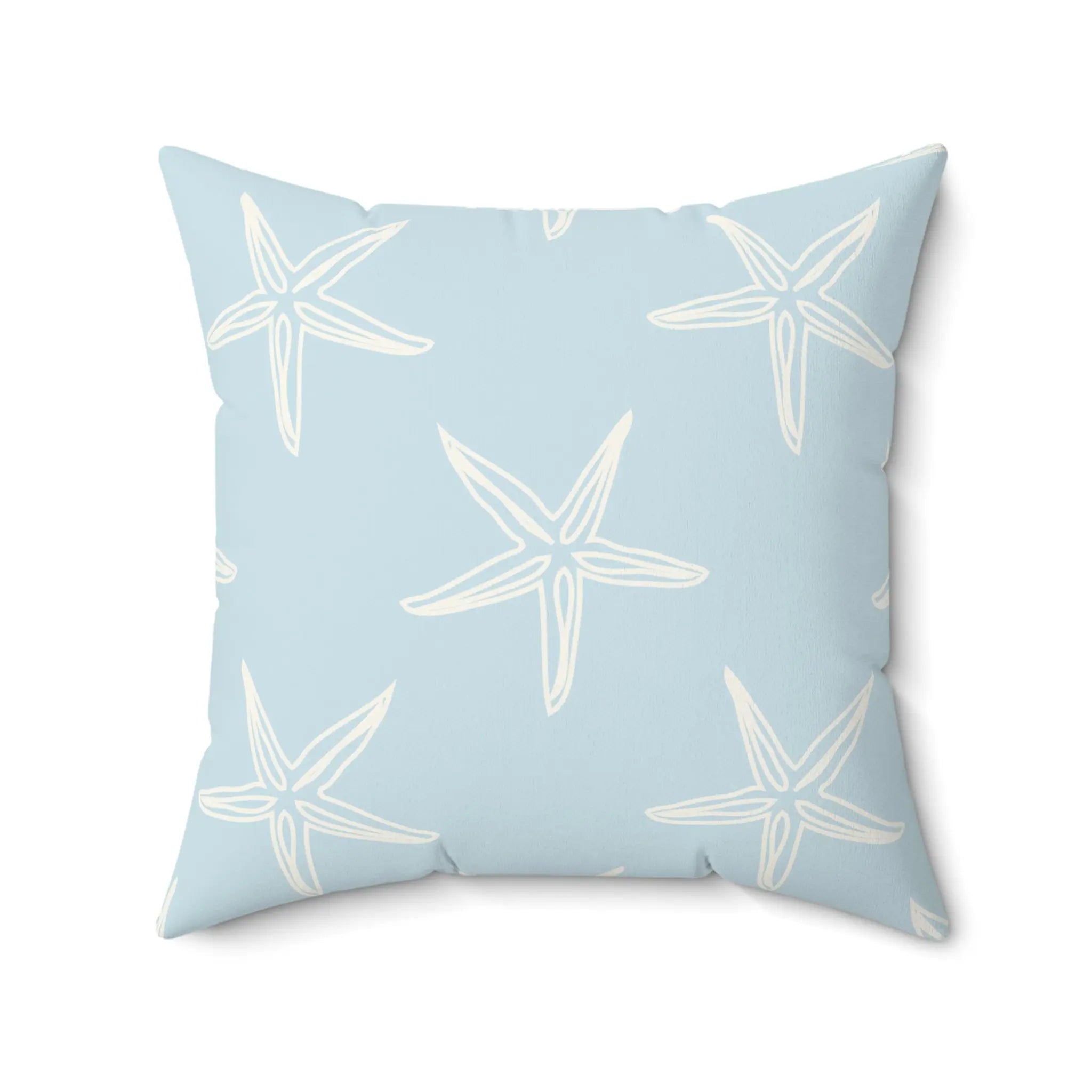 Nantucket Starfish Pillow Printify