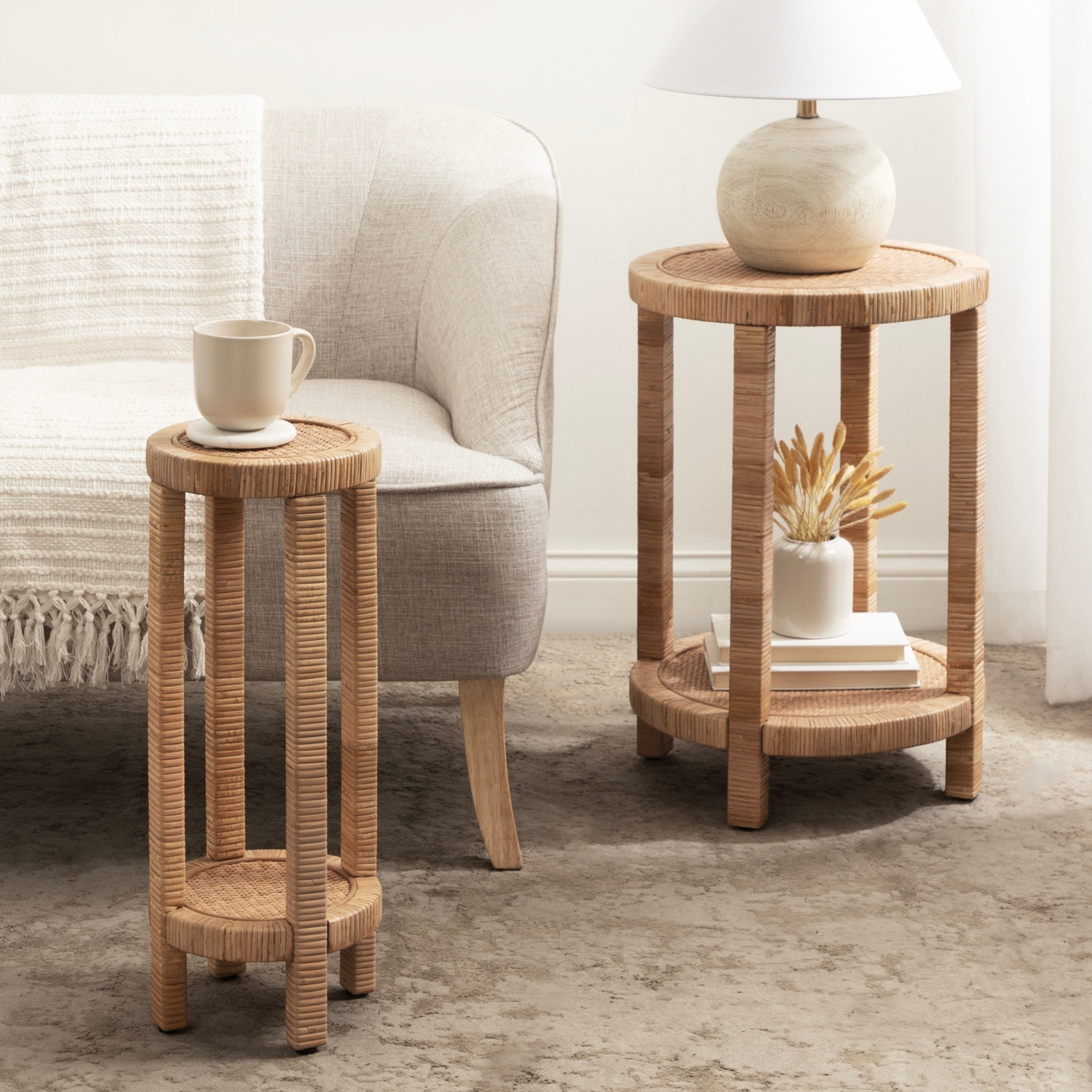Rafina Round Table  Drink Table
