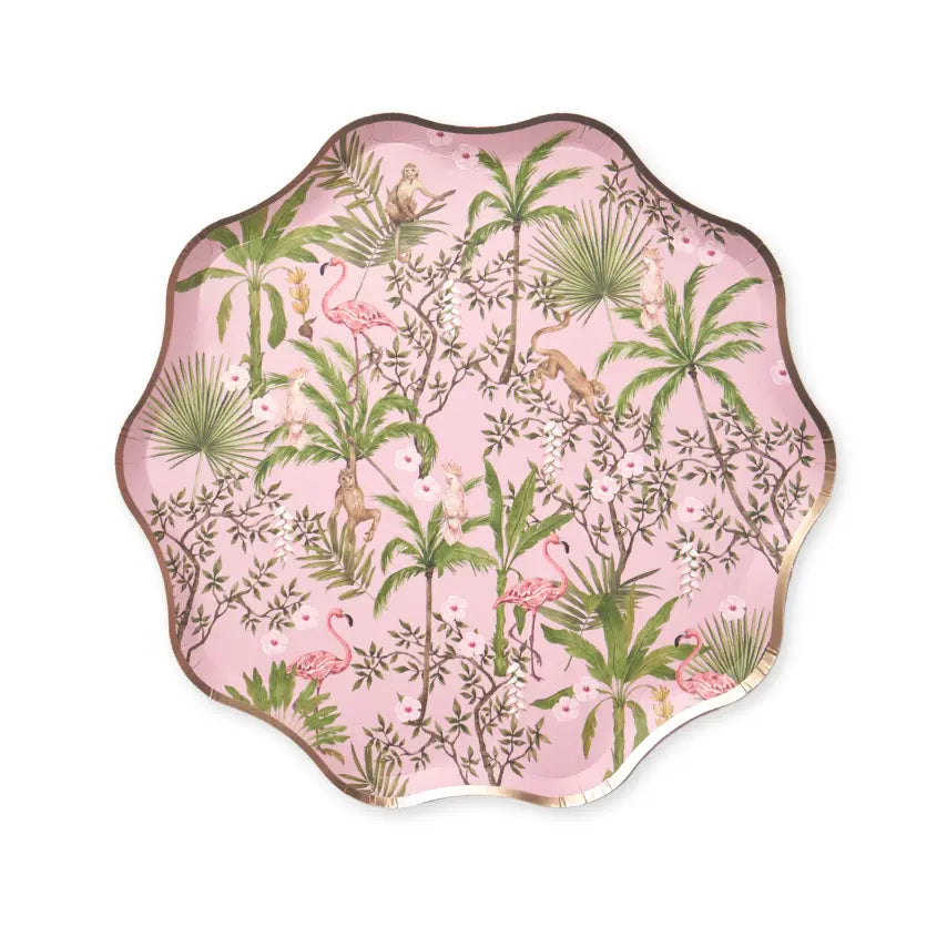 Palm Beach Tropical Dessert Paper Plates Harlow & Grey