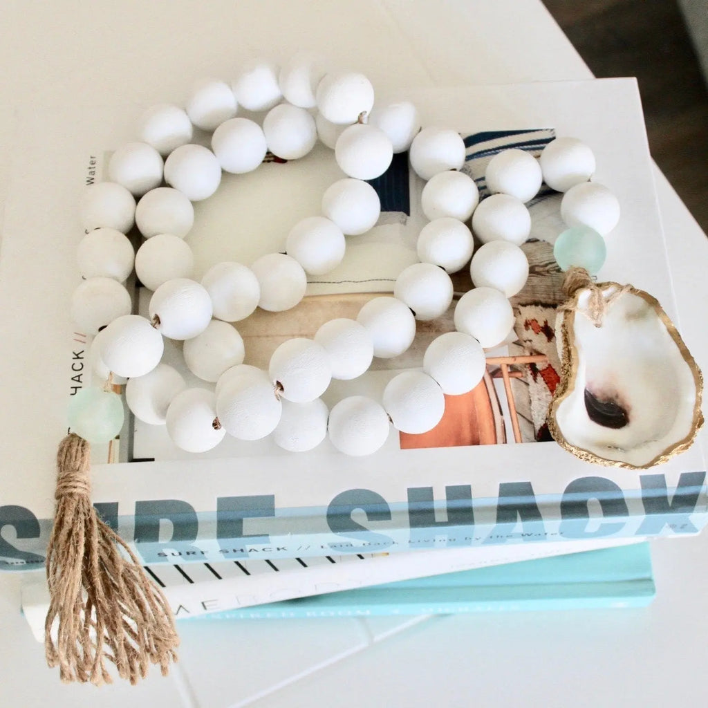 Long Beach Beaded Garland - 18K Gold The Gilded Shell
