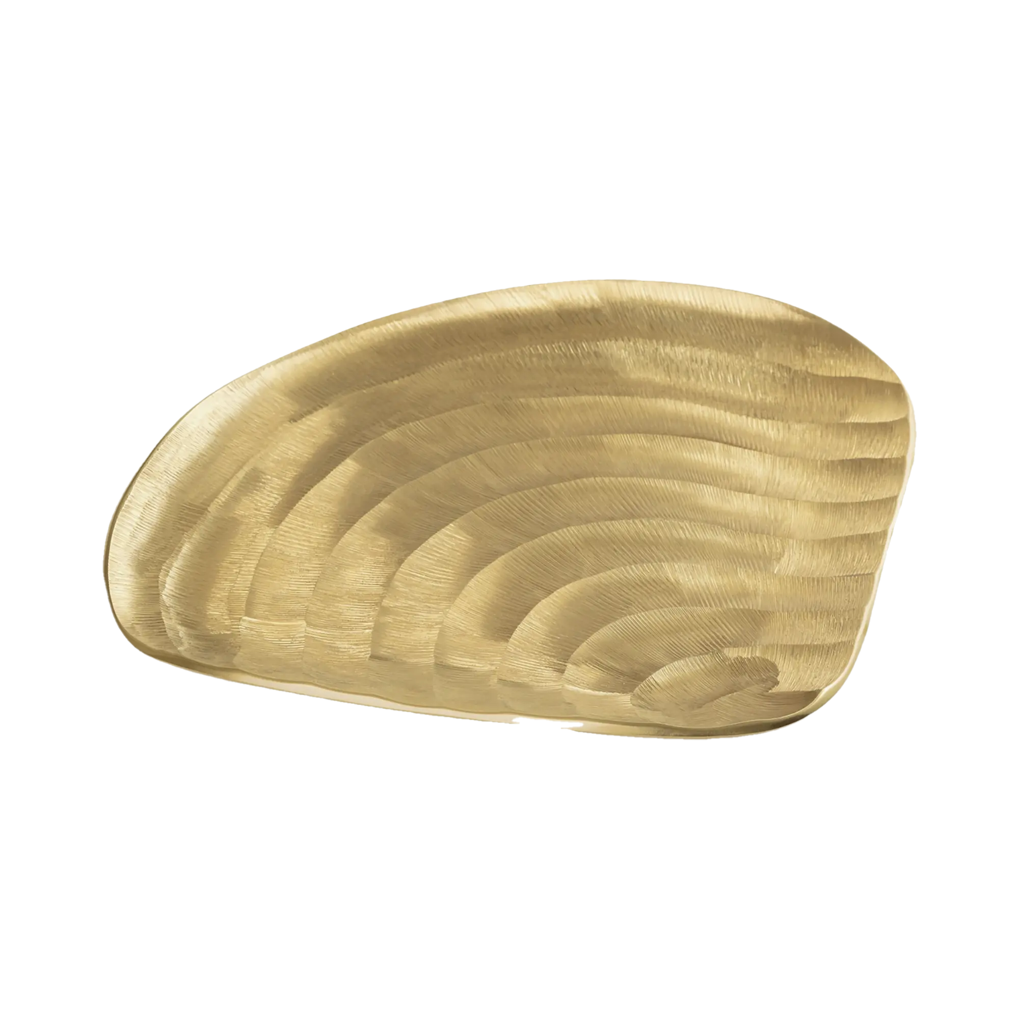 Golden Drift Coastal Tray 12"x12" Source by Studio Skara