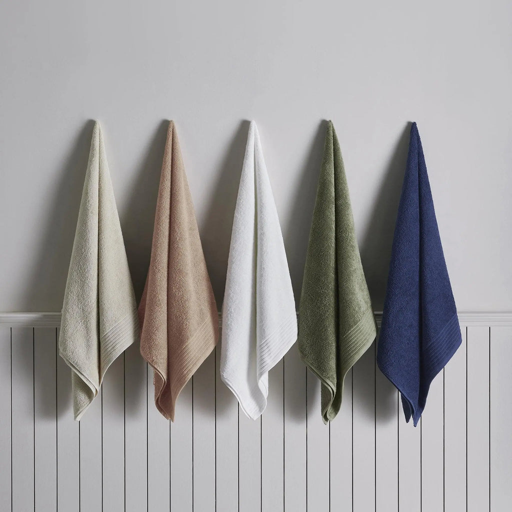 6 Piece Set Cotton Bath Towels - Kasper Collection Great Bay Home