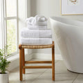 6 Piece Set Cotton Bath Towels - Kasper Collection Great Bay Home