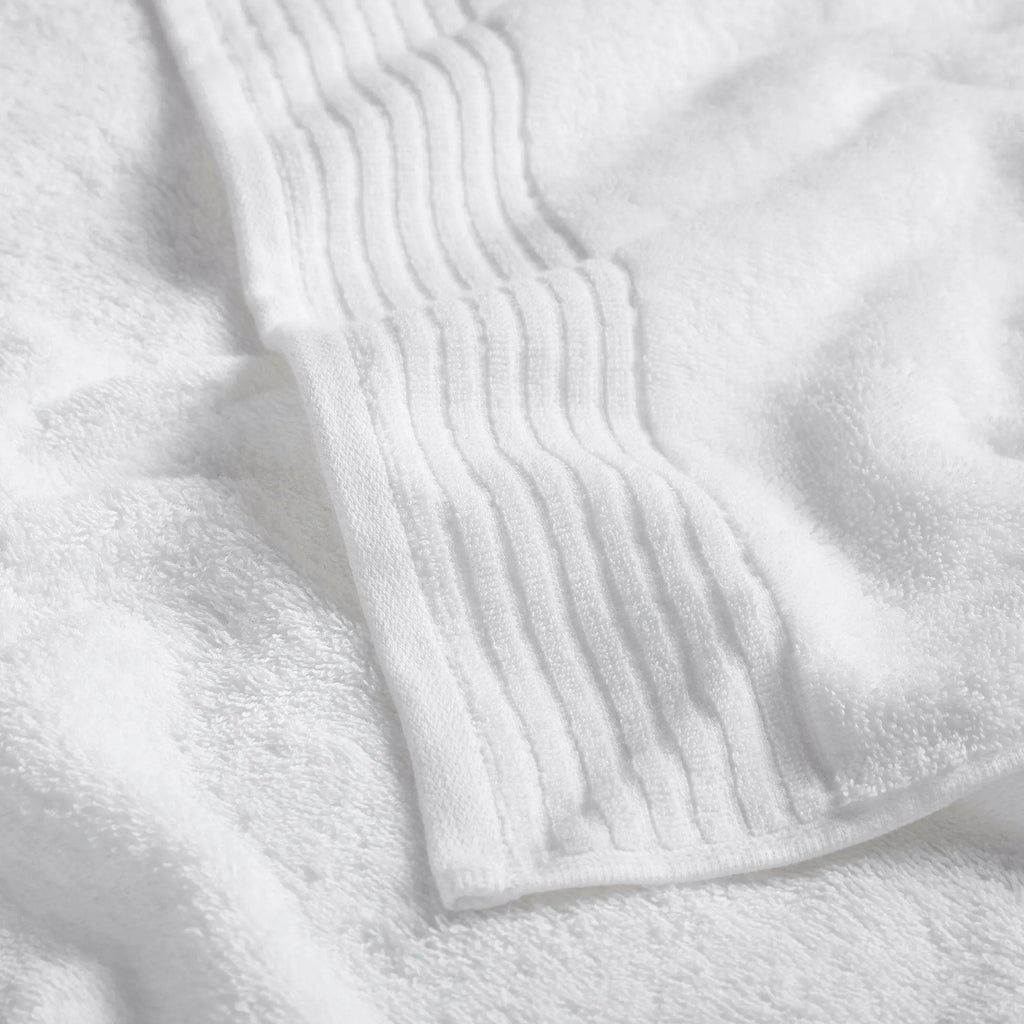 6 Piece Set Cotton Bath Towels - Kasper Collection Great Bay Home