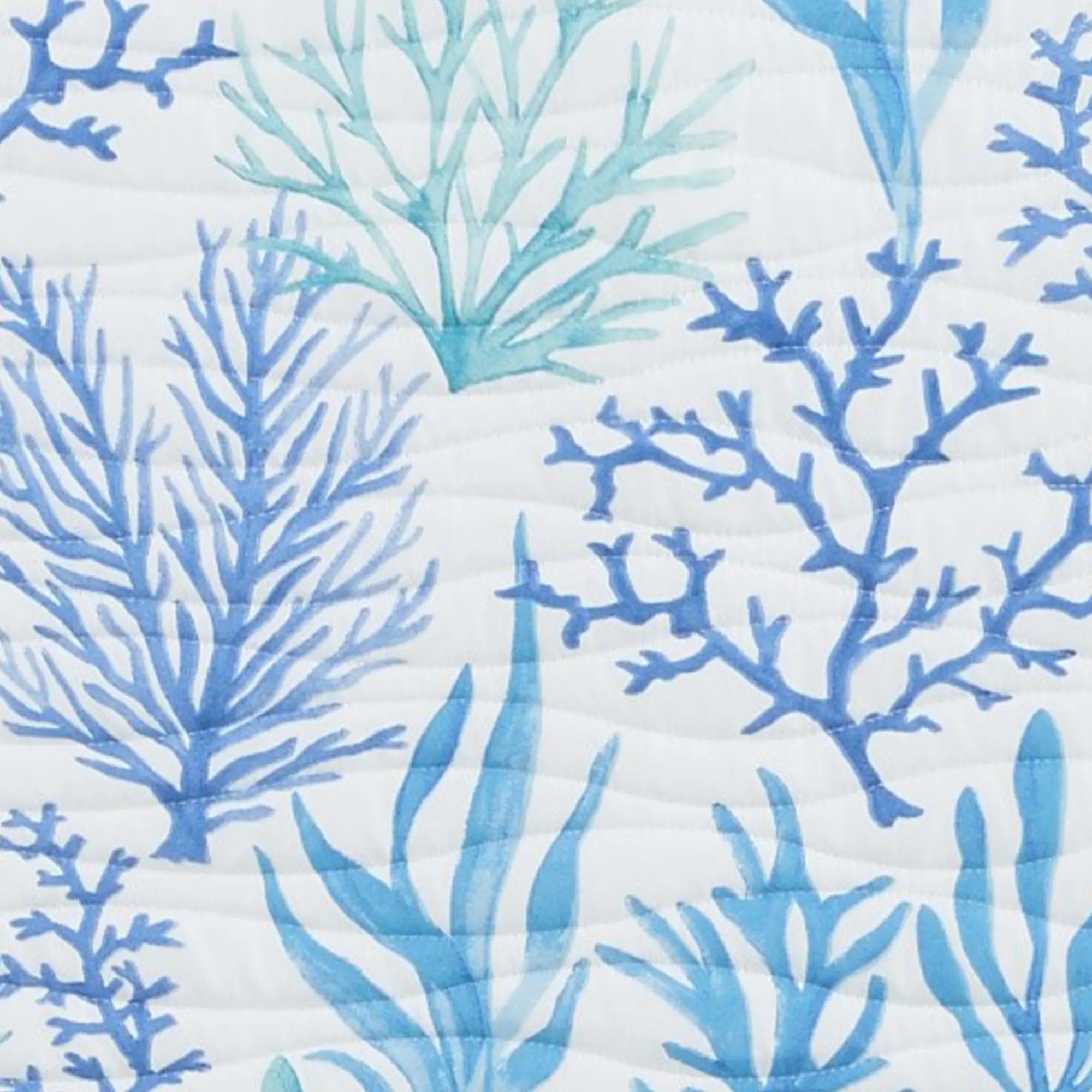 Blue Coral Quilt - Amelia Island Great Bay Home