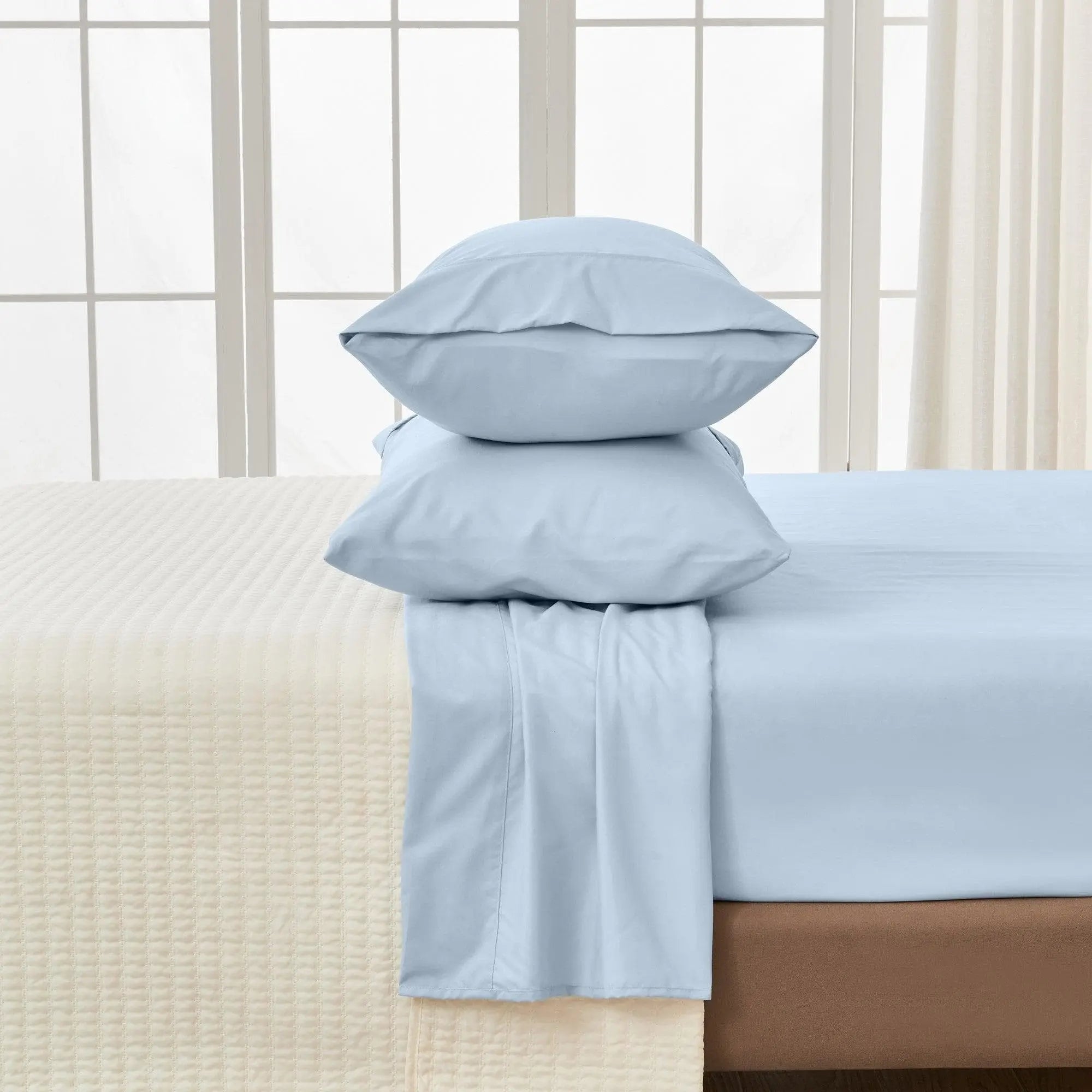 4 Piece Solid Microfiber Sheet - Amara Collection Great Bay Home
