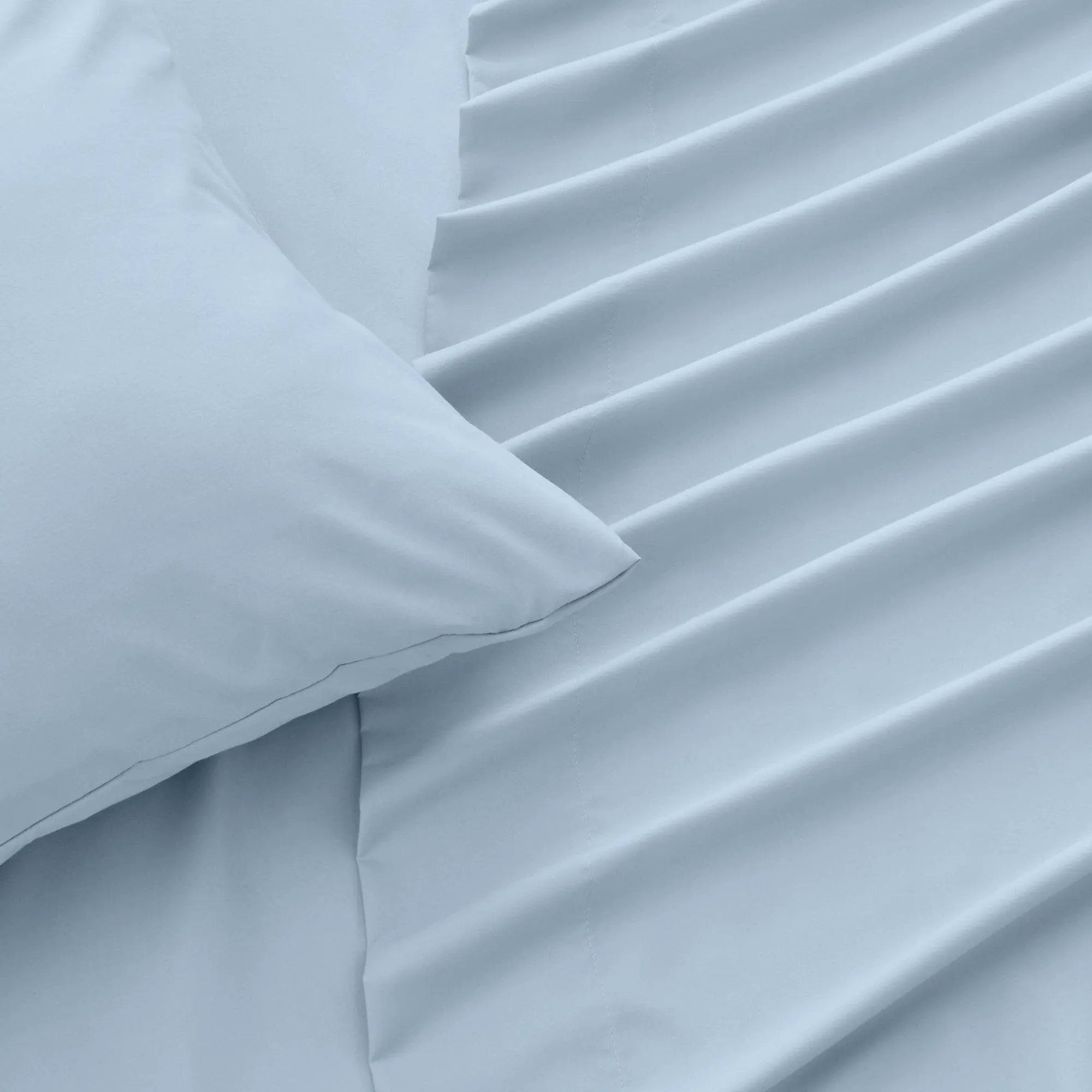 4 Piece Solid Microfiber Sheet - Amara Collection Great Bay Home