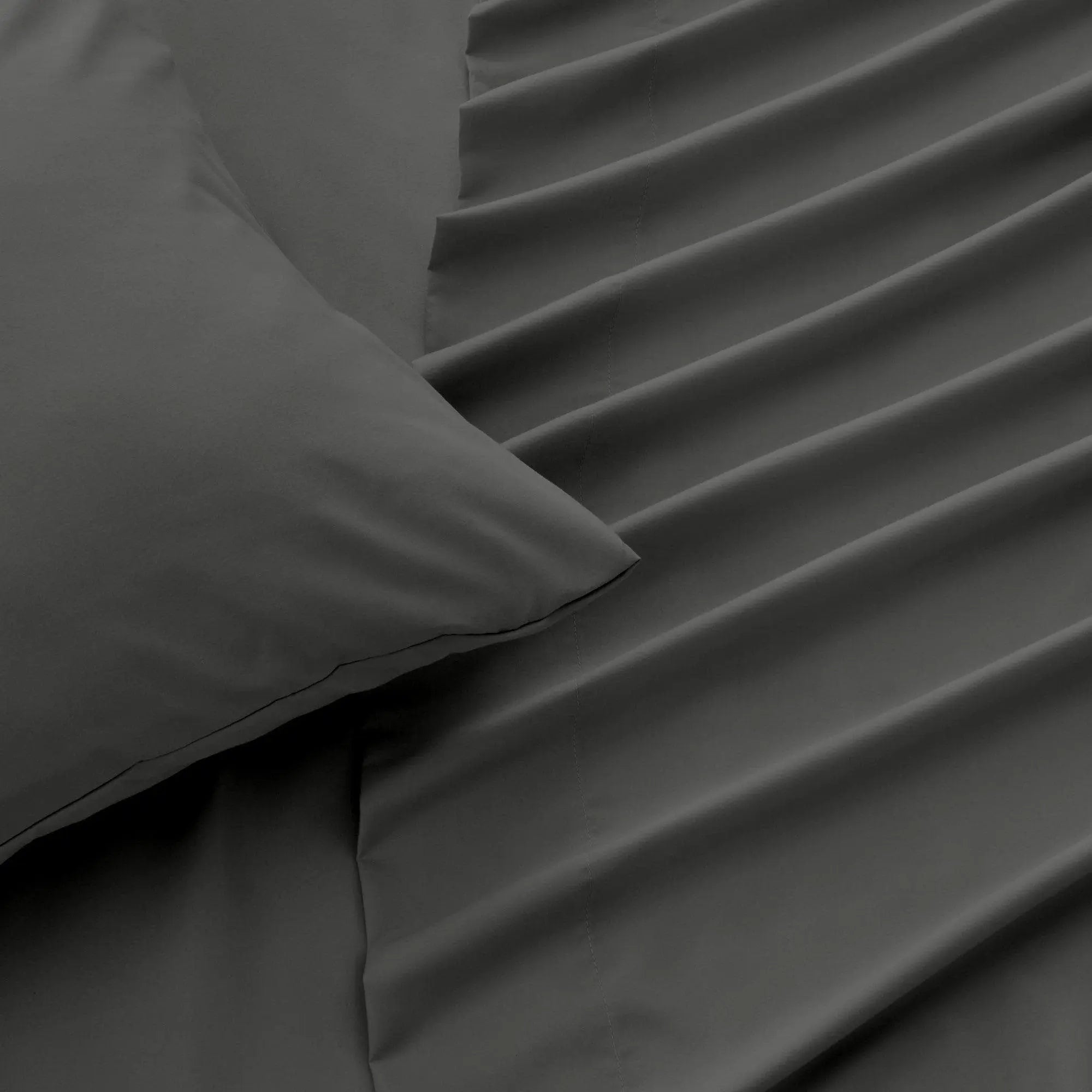 4 Piece Solid Microfiber Sheet - Amara Collection Great Bay Home